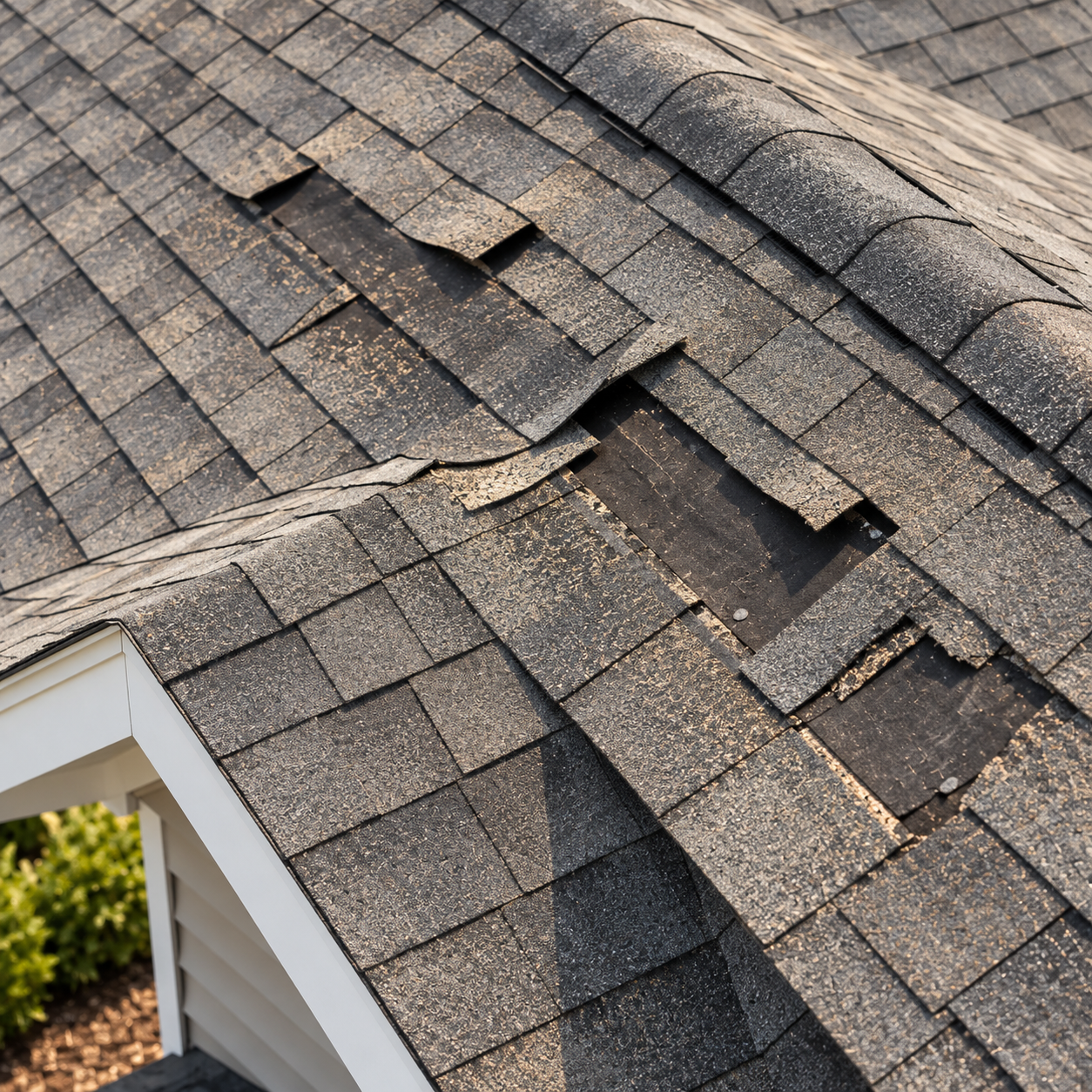 Wind damage, lifted shingles and the signs homeowners often miss.